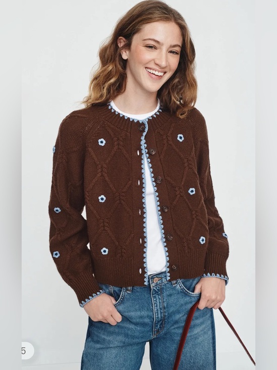 Rails Sweaters - Rails Laurie Cardigan in Brown size Medium #cardigan #rails